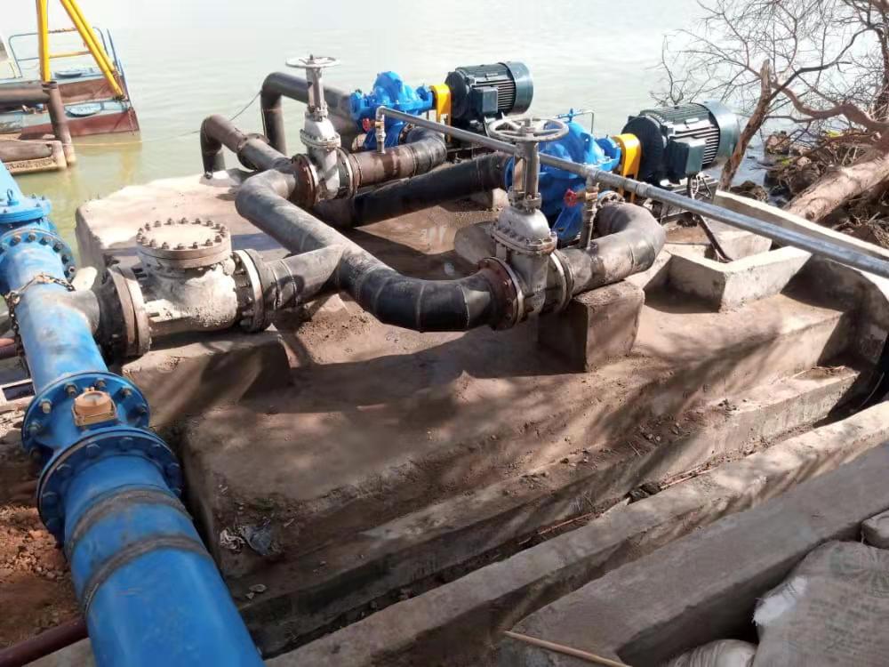 Split case pump project at Lake Baringo, Nairobi, Kenya